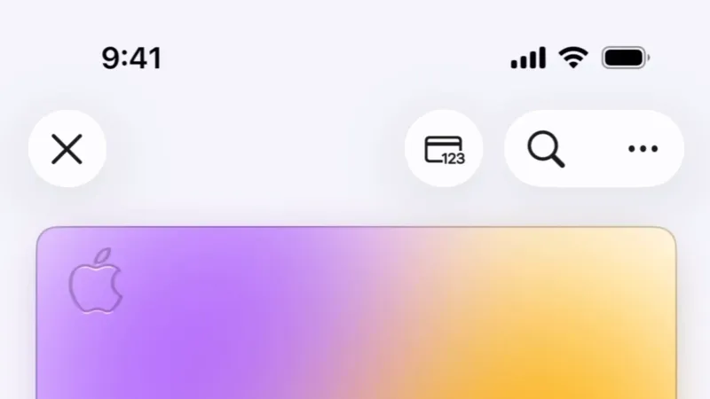 Charts — Apple Wallet, Fintech UI