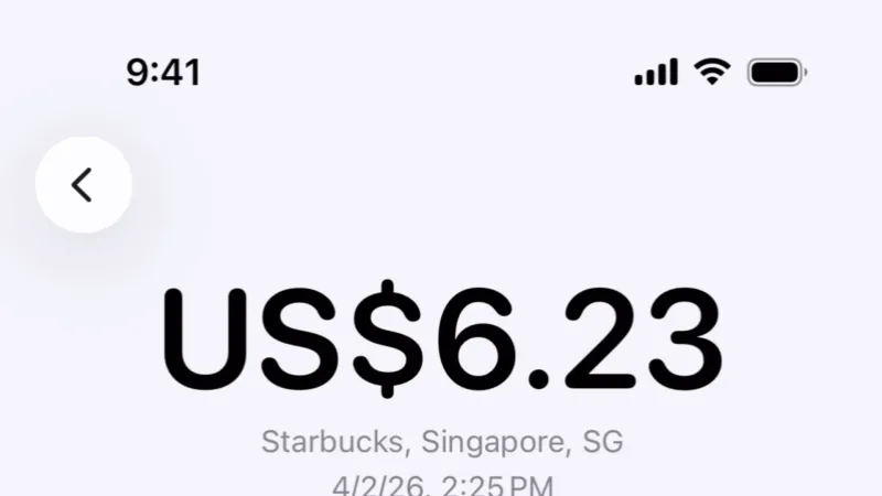 Order Detail — Apple Wallet, Fintech UI