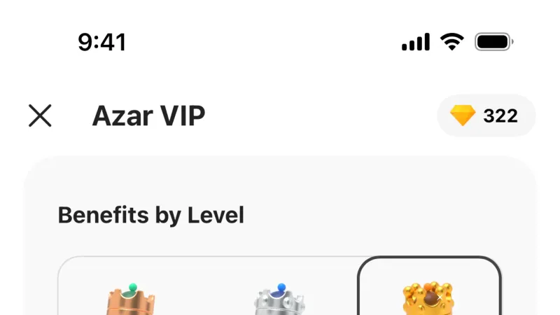 Segmented Control — Azar, Social UI