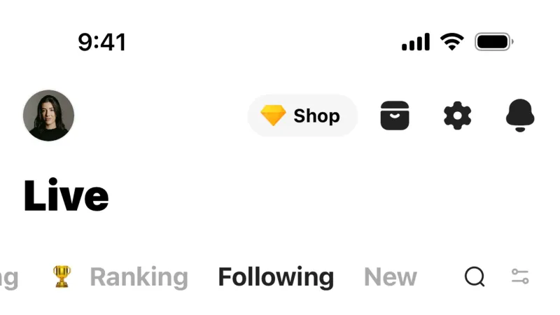 Suggestions & Similar Items — Azar, Social UI