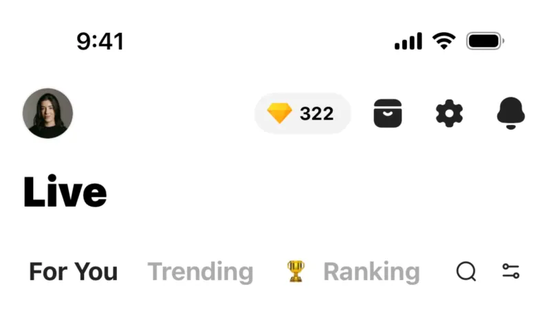 Suggestions & Similar Items — Azar, Social UI