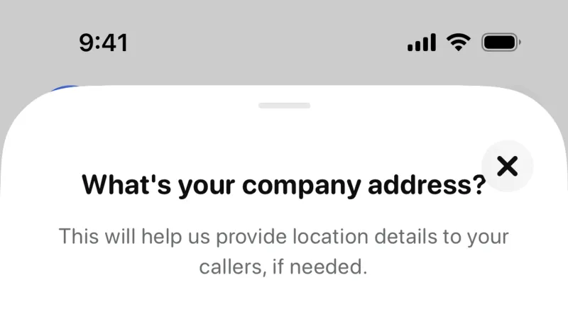Location & Address — Beside, Health UI