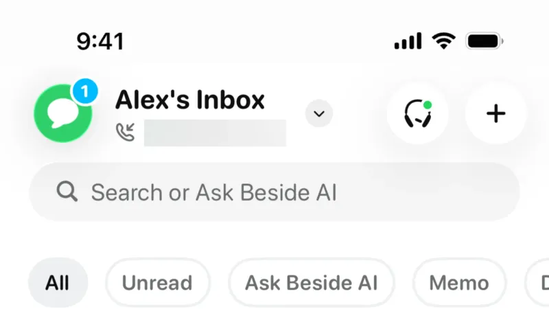 Guided Tour & Tutorial — Beside, Health UI