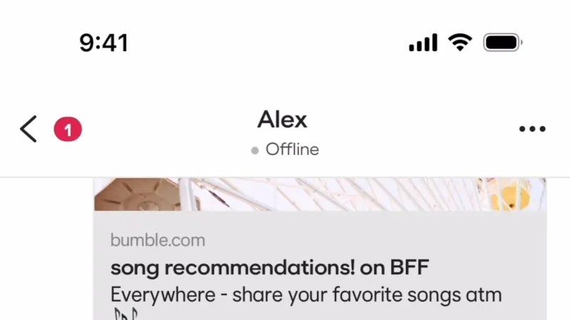 Audio Player — BFF, Social UI