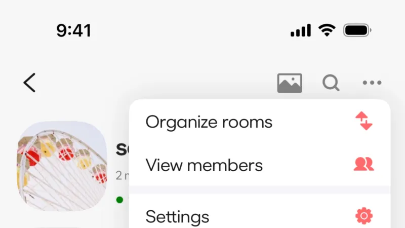 Action Option — BFF, Social UI