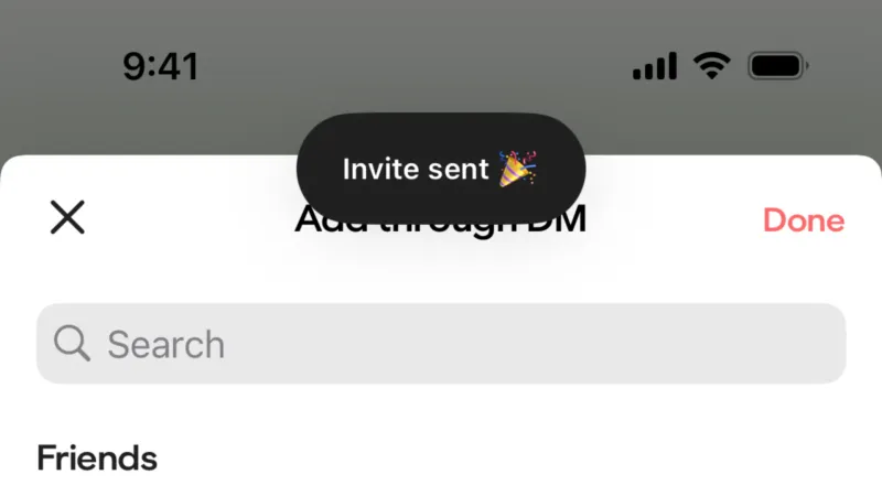 Toast — BFF, Social UI