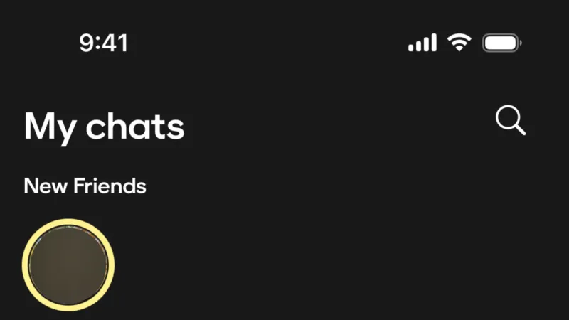 Dark Mode — BFF, Social UI