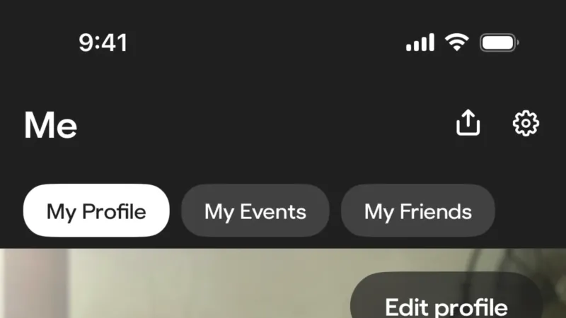 Dark Mode — BFF, Social UI
