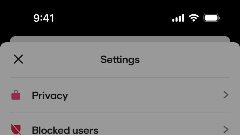Feedback — BFF, Social UI
