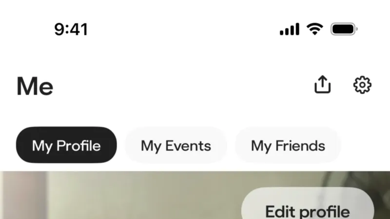 My Account & Profile — BFF, Social UI