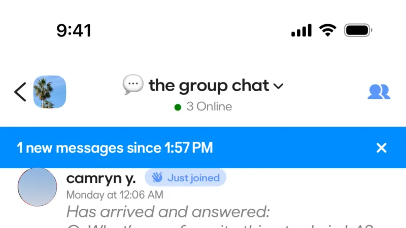 Floating Action Button — BFF, Social UI