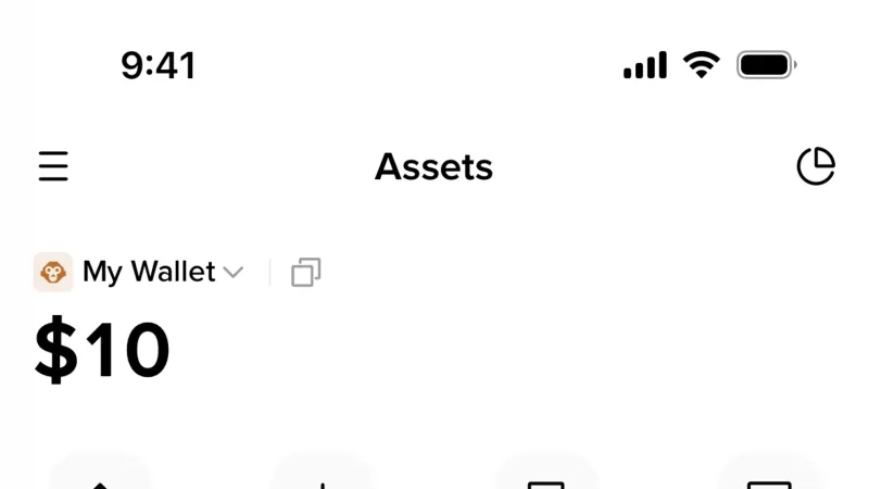 Toolbar — Binance, Fintech UI