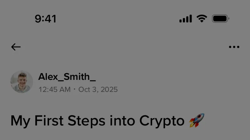 Action Option — Binance, Fintech UI