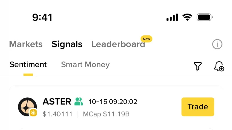 Shop & Storefront — Binance, Fintech UI
