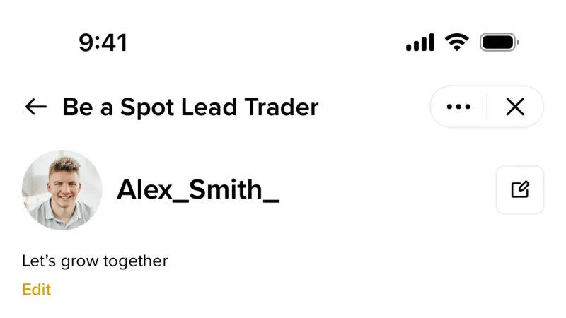 Set — Binance, Fintech UI