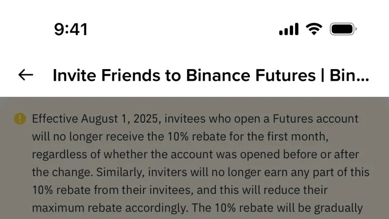 Invite & Refer Friends — Binance, Fintech UI