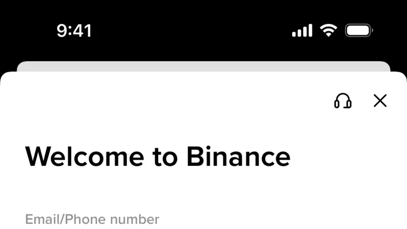 Divider — Binance, Fintech UI