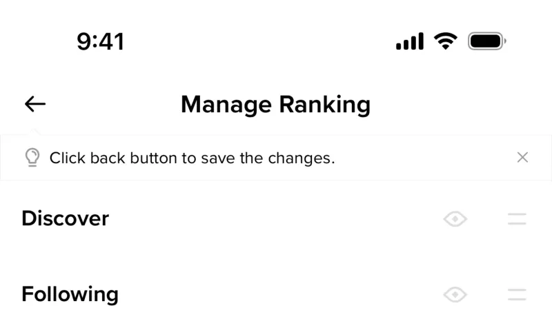 Reorder — Binance, Fintech UI