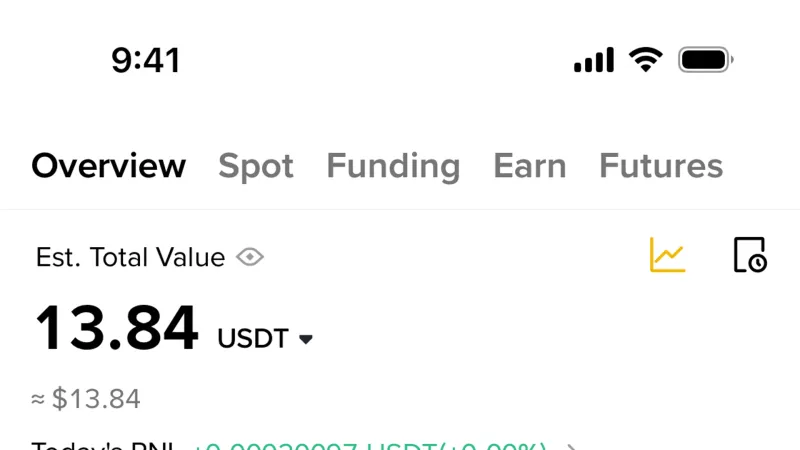 Segmented Control — Binance, Fintech UI