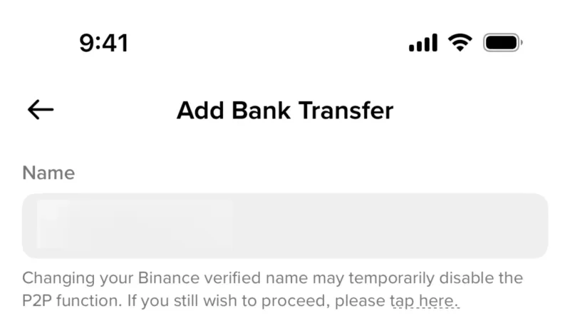 Binance — Fintech, интерфейс, скриншот 1009