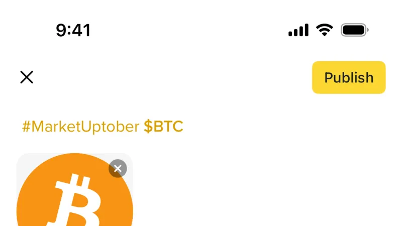 Binance — Fintech, интерфейс, скриншот 1010