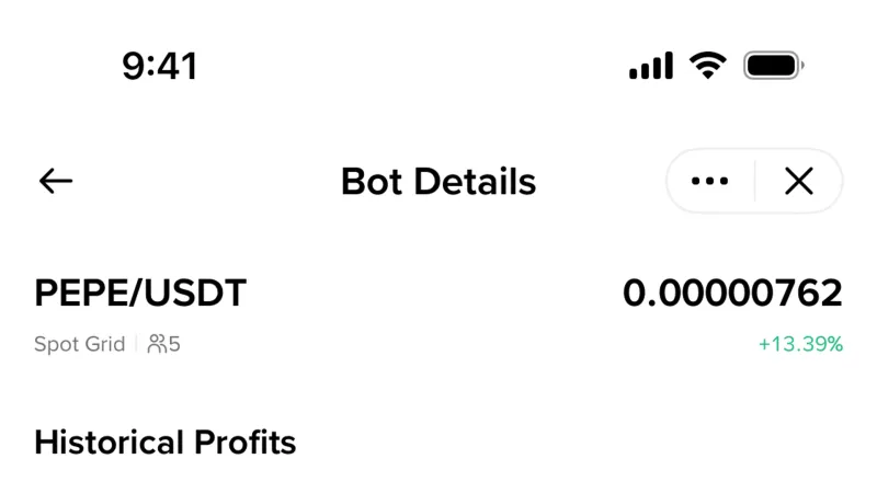 Binance — Fintech, интерфейс, скриншот 1014