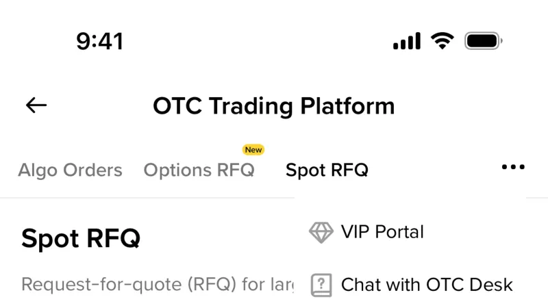 Binance — Fintech, интерфейс, скриншот 1051