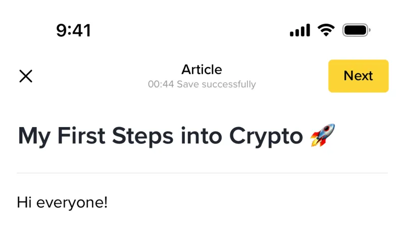 Full-Screen Overlay — Binance, Fintech UI