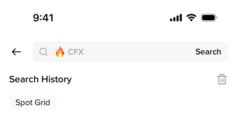 Binance — Fintech, интерфейс, скриншот 1077
