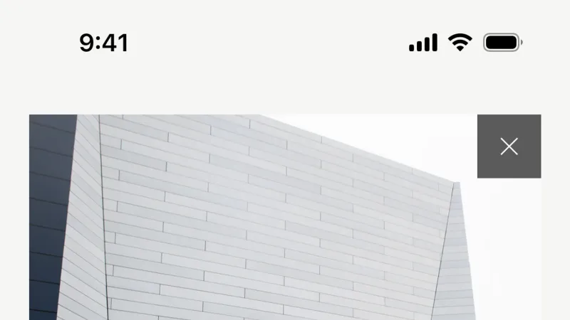 Full-Screen Overlay — Blue Bottle Coffee, Food & Drink UI