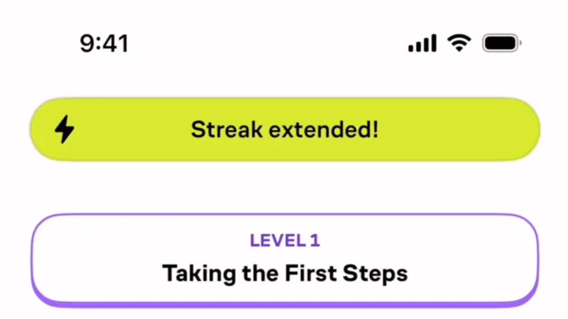 Acknowledgement & Success — Brilliant, Education UI