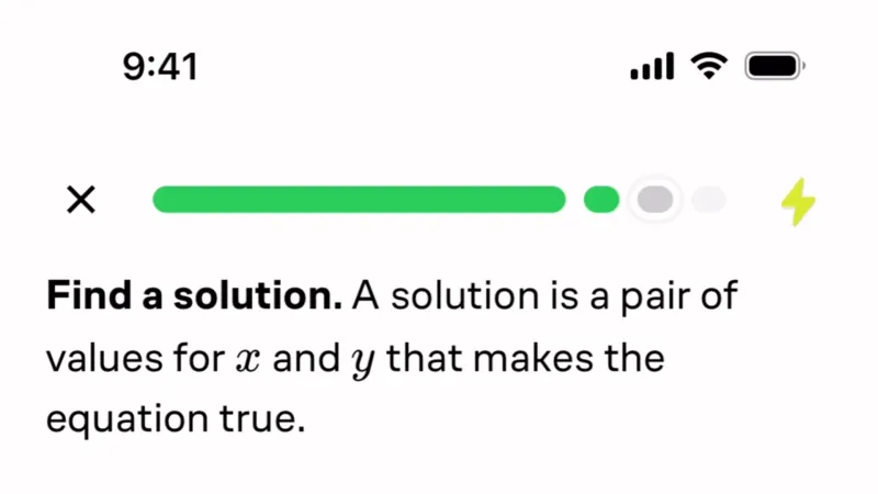 Progress — Brilliant, Education UI