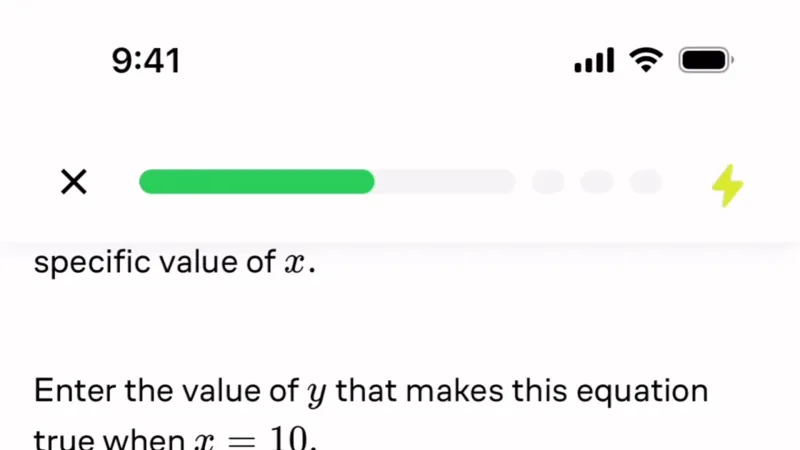 Quiz — Brilliant, Education UI