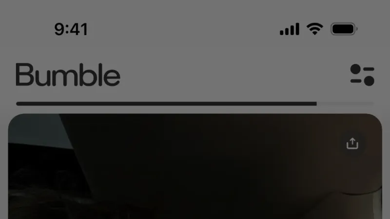 Feature Info — Bumble, Social UI