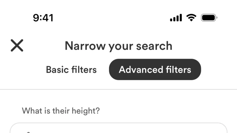 Checkbox — Bumble, Social UI