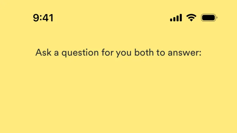 Text Field — Bumble, Social UI