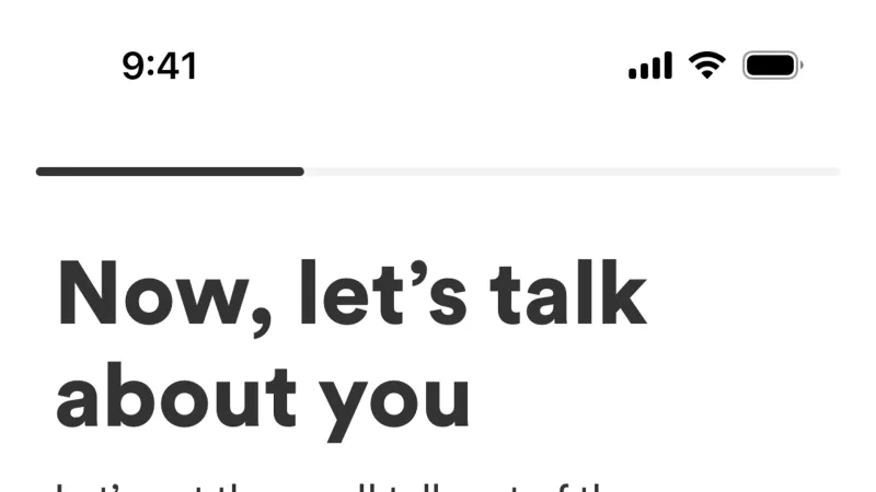 Account Setup — Bumble, Social UI