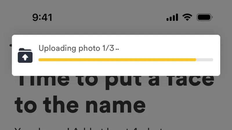 Loading — Bumble, Social UI