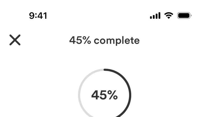 Progress — Bumble, Social UI