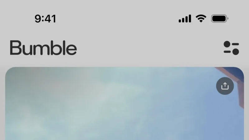 Confirmation — Bumble, Social UI