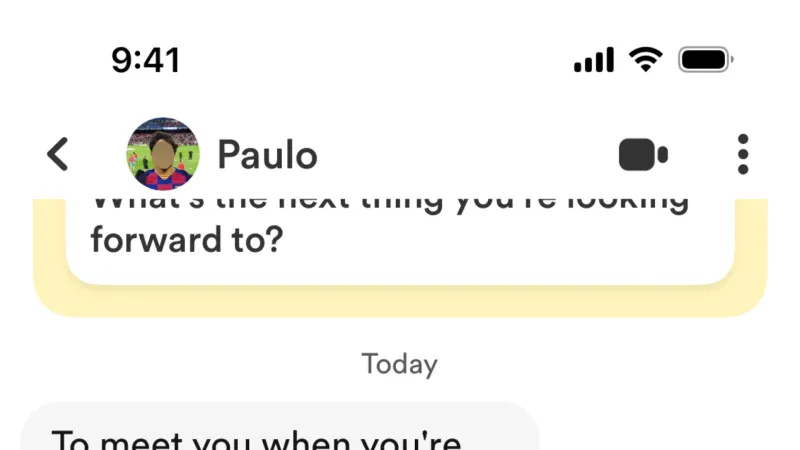 Loading — Bumble, Social UI
