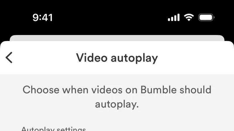 Radio Button — Bumble, Social UI