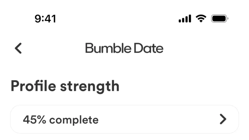 Gallery — Bumble, Social UI