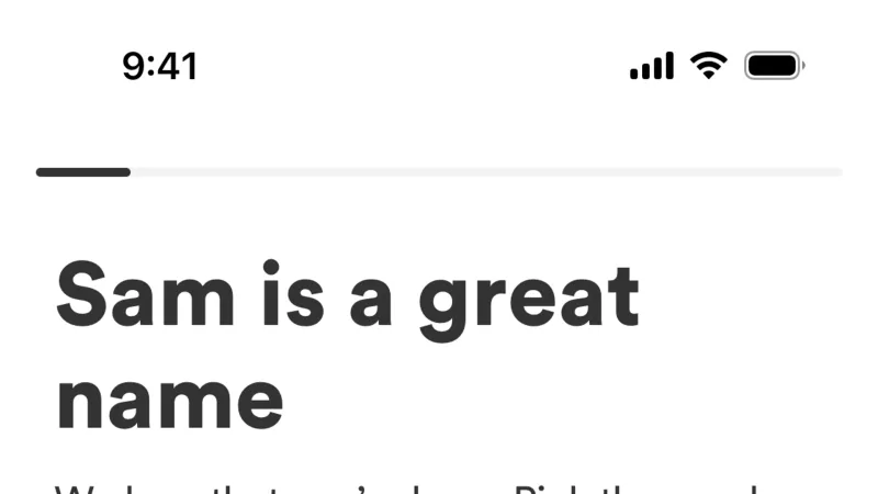 Radio Button — Bumble, Social UI