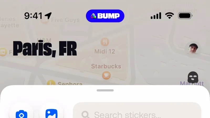 Search Bar — Bump, Social UI