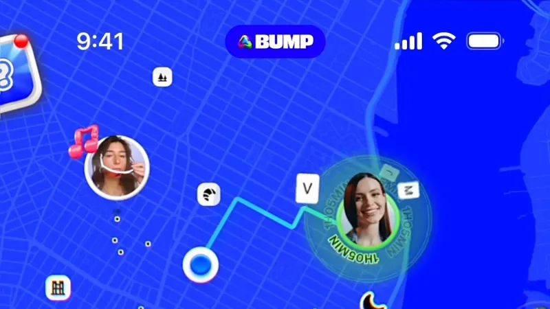 Welcome & Get Started — Bump, Social UI