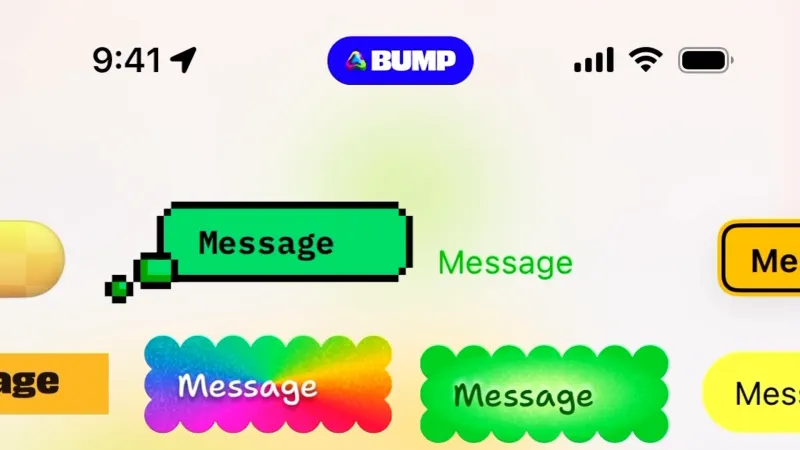 Segmented Control — Bump, Social UI
