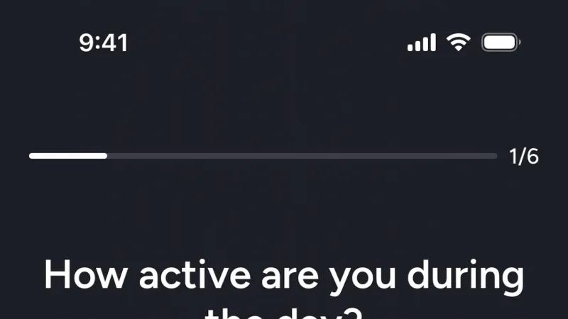 Progress — Calm Sleep, Health UI