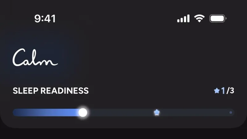 Button — Calm Sleep, Health UI