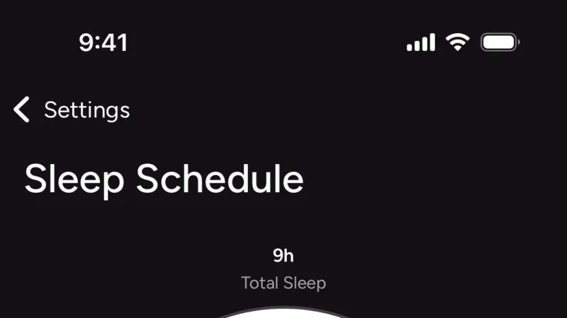 Time Picker — Calm Sleep, Health UI